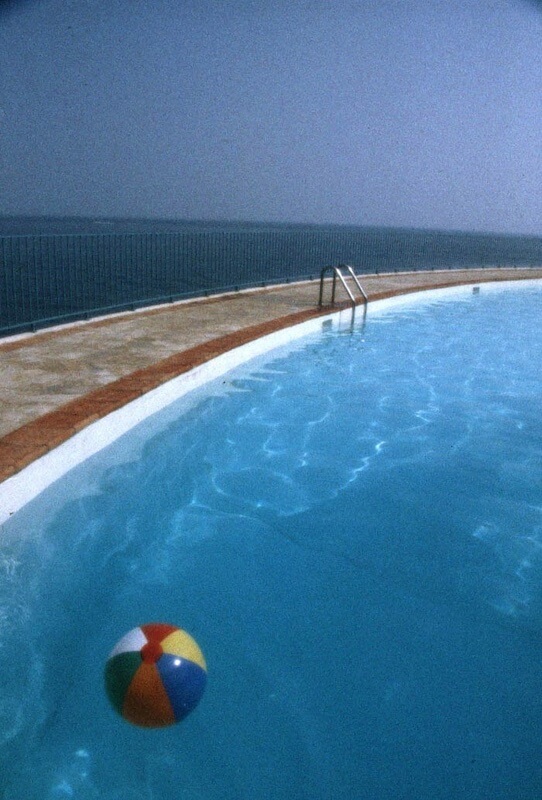 Robert Farber Pool Ball Pigment Print on Archival Paper 24" x 37" 1984